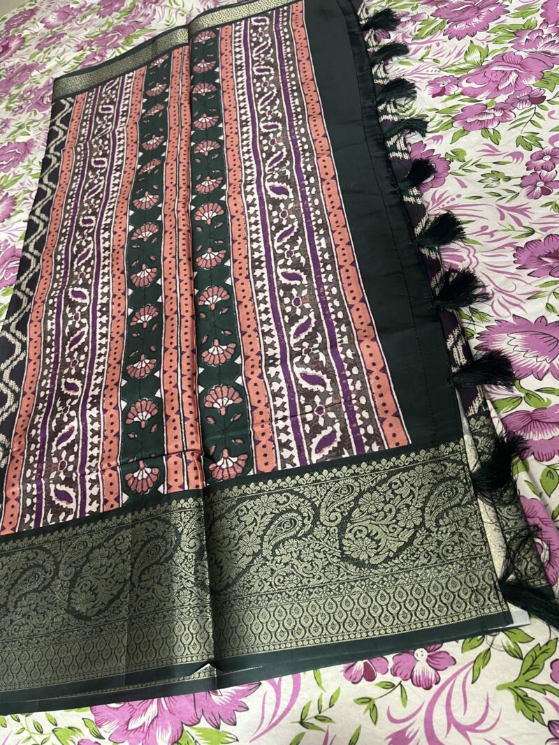 Comfortable Cotton-blended saree - Image 3