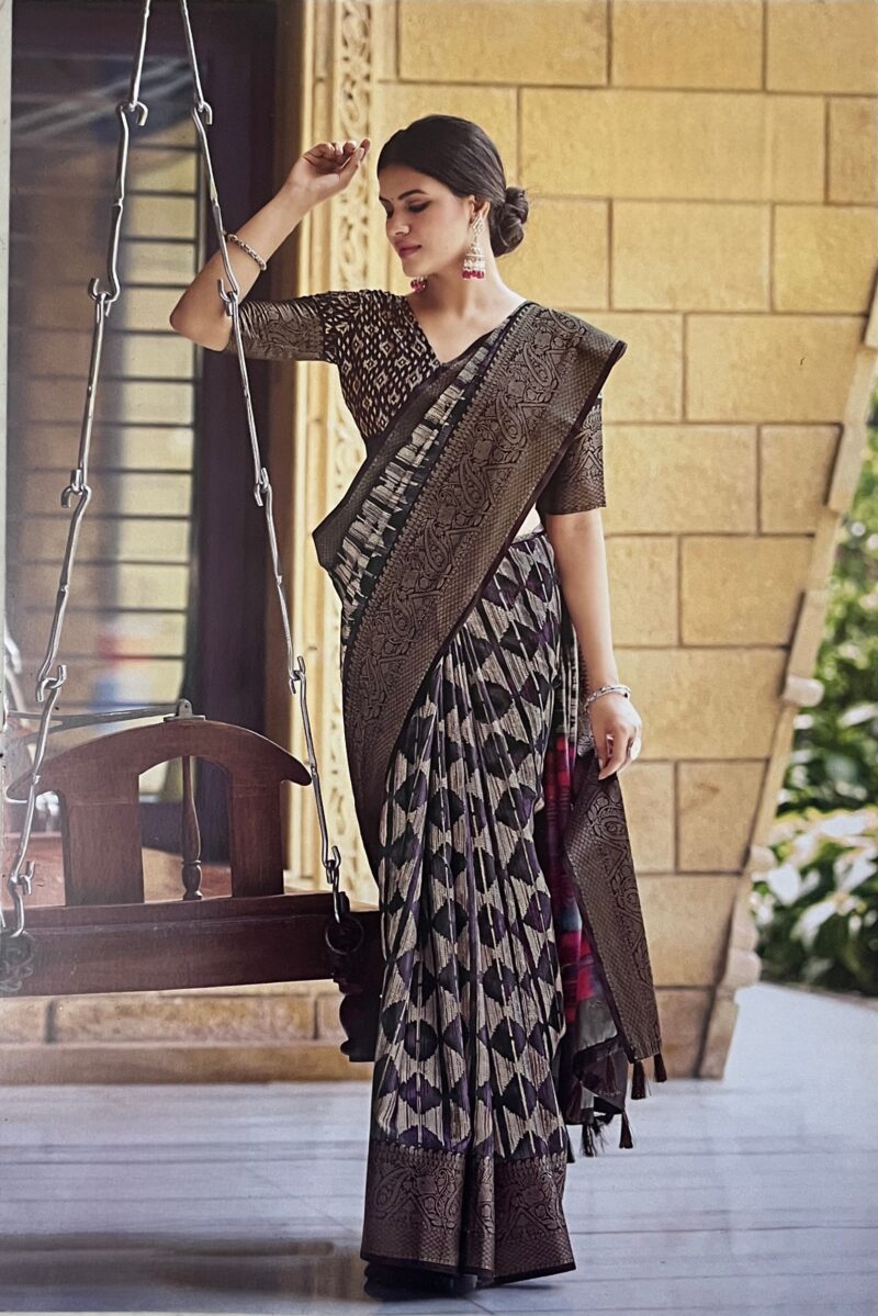 Comfortable Cotton-blended Saree - 2